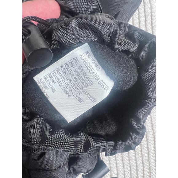 Thinsulate Gloves Mens Sz XL Black Insulated 100g Winter Ski Snow Grip Gauntlet - Picture 3 of 8